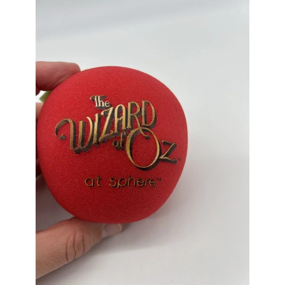 Wizard of Oz at Sphere Las Vegas Red Apple Foam Stress Ball Souvenir Collectible